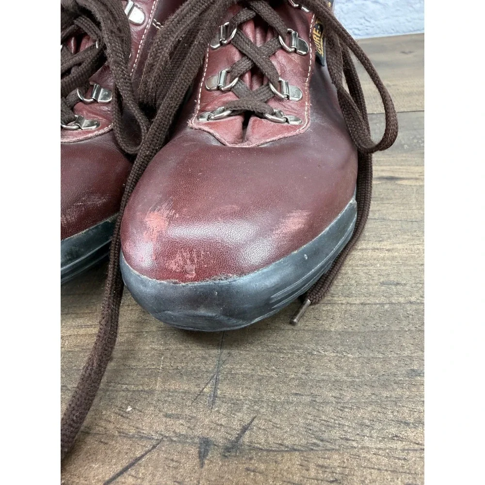Vintage Vasque Skywalk Sundowner 7535 Gore-Tex Leather Hiking Boots Italy 8.5 M